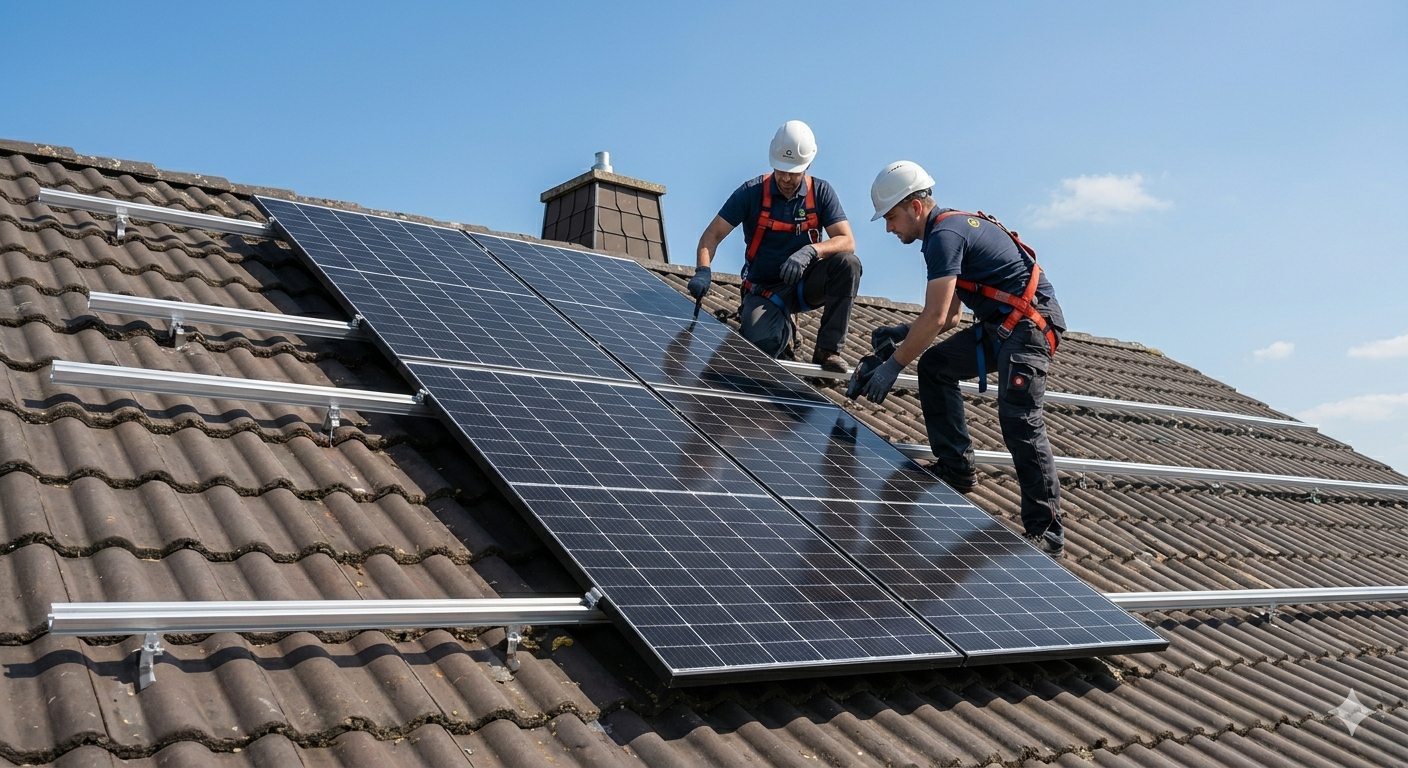 Installation PV-Anlage