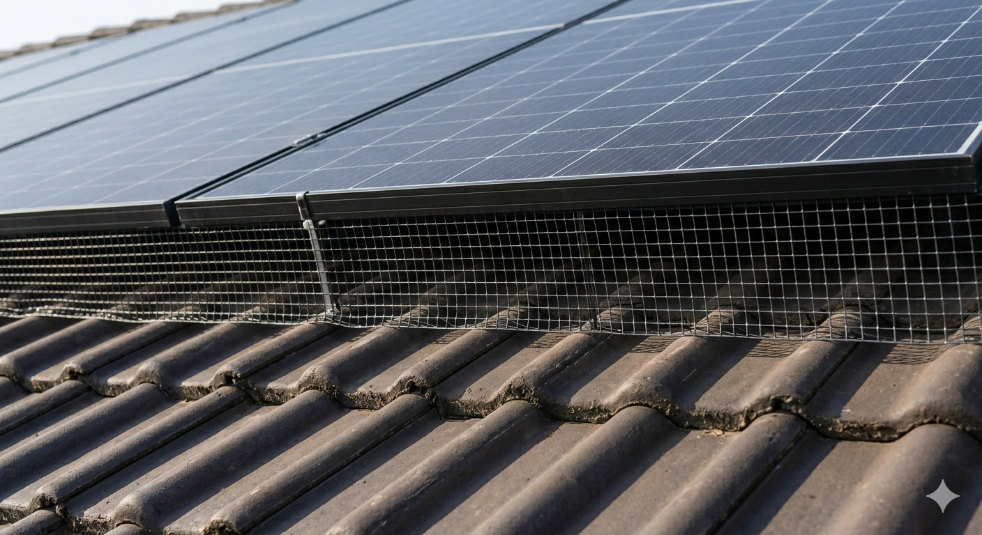 Vogelschutz PV-Anlage